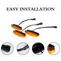 Gtinthebox 3 Pcs Grille Led Amber Light For 2014-2021 Toyota 4runner Trd Pro Sr5 Off-road Limited Tro Amber Lens