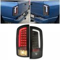 Hecasa Led Tail Lights Assembly Compatible With 2002-2006 Dodge Ram 1500 2500 3500 Tube Bar Rear Brake Turn Signal Lamp