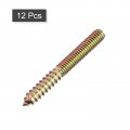 Uxcell 5 16-18x2-3 4 Hanger Bolts 8pcs Double Ended Screws Wood Dowel For Furniture