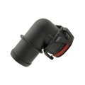 Coolant Hose Connector For Buick Allure 2010 Plastic Black Barb Quick Connect 90 Degrees Replacement 20847910 Part 