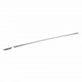 Chrome Rear Trunk Streamer For 2007 2010 Volkswagen Touareg Triple Plated Abs Plastic Trim Silver Finish 