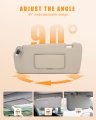 Ocpty Sun Visor Fit For 2005 2006 2007 2008 2009 2010 2011 2012 2013 Chevrolet Cruze With Sunroof Beigh Right Passenger Side