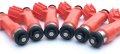 6pcs Fits For Nissan Skyline Rb20det Rb26dett R32 R33 R34 80lb Turbo 850cc Fuel Injectors 1001-87f90 100187f90