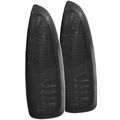 Anzousa 861101 Smoke Amber Led Mirror Turn Signal Light For Ford F-250 F-350 Pair 