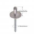Safercctv 3 16 X 1 2 Aluminum Blind Rivet 4 8 12mm Pop Rivets Flange For Installing Kayak Boat Accessories 50pcs