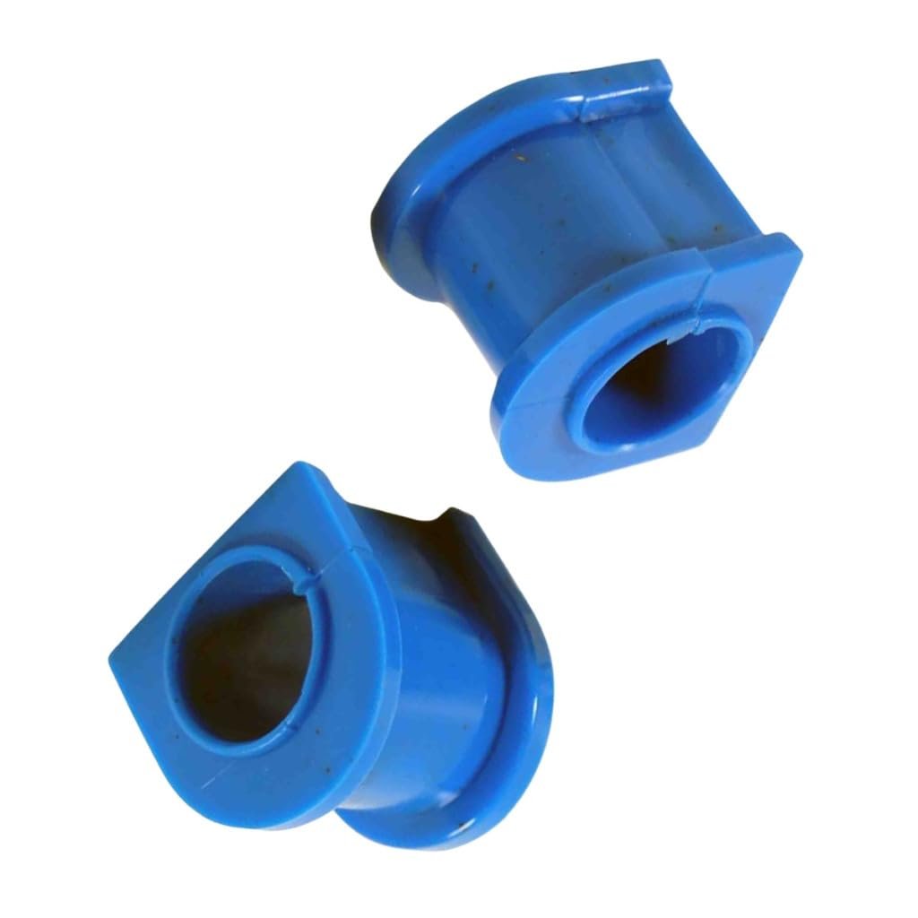 Stabilizer Bar Bushing Set For 1991 To 1996 Ford Escort Blue Rubber 2 Piece 0 85 Inside Diameter 1 In Outside Front Position