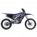 2010-2013 Yz 250 F 4-stroke Jester Blue Senge Graphics Complete Kit For Yamaha 