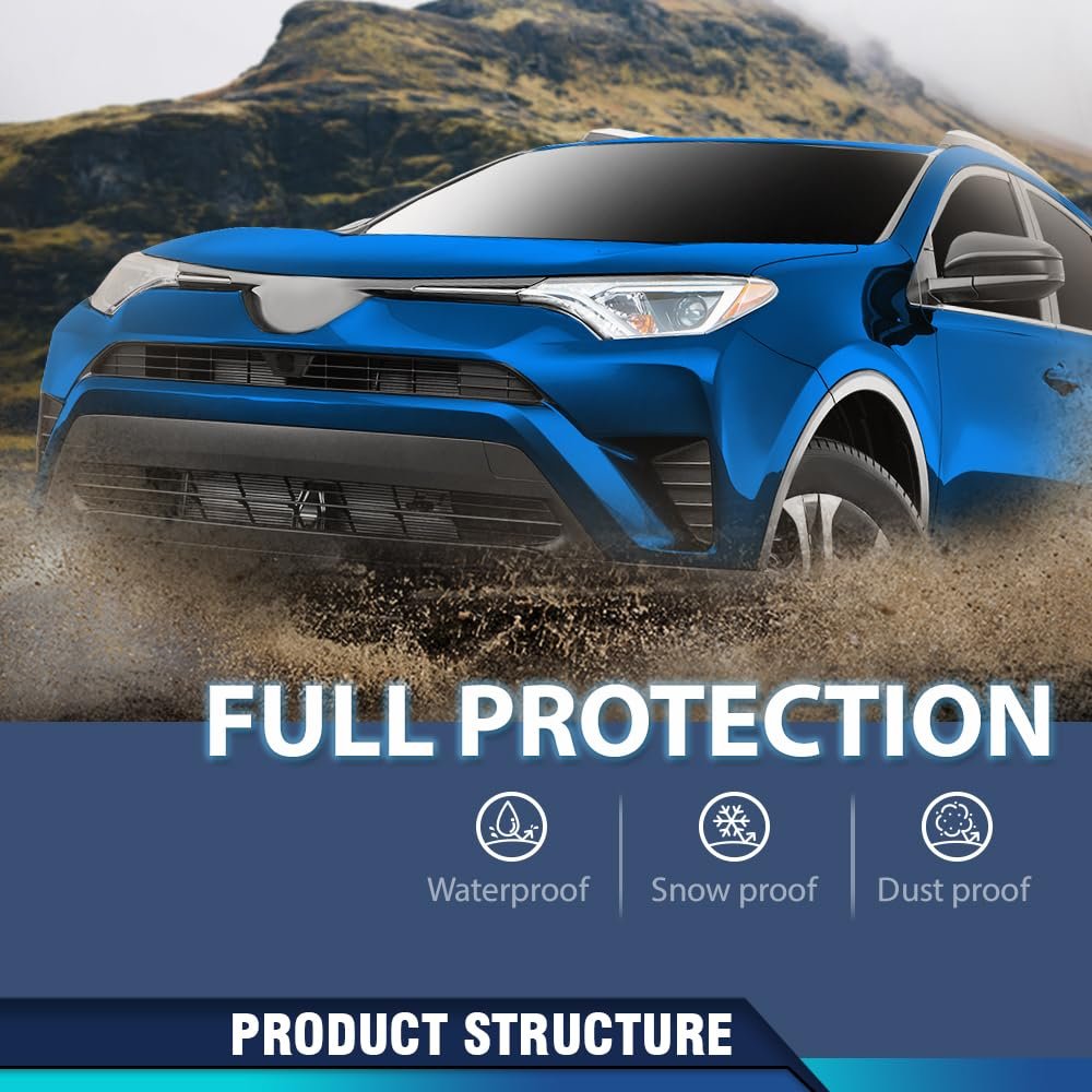 Front Bumper Middle Grille For Toyota Rav4 Xle Le 2016 2017 2018 Black Grill With Camera Option Fits To1036177 531120r070