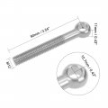 Uxcell M12 X 90mm Machinery Shoulder Swing Lifting Eye Bolt 304 Stainless Steel Metric Thread