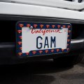 The Flash Supergirl Logo License Plate Tag Frame