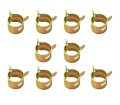 10 Pack Universal Heavy Duty Fuel Line Spring Clips Hose Clamp For 5 16 7 Inner Diameter 
