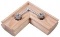 Zipbolt Ut 11 600 Maxi Mitre Connector Connects Angled Sircase Handrail Sections To Each Other A 10 Pack A Includes 5mm Hex Bit 
