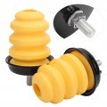 Qiilu Rubber Bump Stops 2pcs 15712438 Stop Rear Frame Bumper Fit For Chevrolet Silverado 1500 Sierra