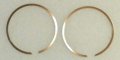 Piston Rings Are For Honda 250 Trx-r 2 Stroke 1987-1989 Part 51-205-05 Oem 13012-ha2-003 66 50 Mm 