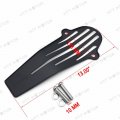Smt-black Iron Plate Drive Shaft Cover Compatible With V-star 650 1100 Classic Custom 128mm B0766tjngc