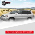 Passenger Right Side Mirror Glass Assembly With Plastic Back Plate Heated Compatible 2001-2007 Toyota Highlander
