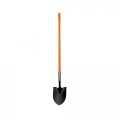 A M Leonard Round Point Closed Back Shovel With Composite Handle 48 Inch Length 