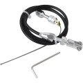 36 Stainless Braided For Ls Throttle Cable Kit Adjustable Accelerator Compatible 97-07 Chevrolet Chevy Ls1 Engine 4 8l 5 3l 7l 