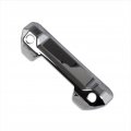 Beautost Fit For Toyota Tundra 2022 2023 2024 Rear Tailgate Door Bowl Handle Cover Trim Chrome 