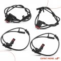 A-premium Front And Rear Abs Wheel Speed Sensor Compatible With Mercedes-benz Models C230 2002-2007 C240 C320 2001-2005 C280