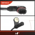 A-premium Front And Rear Abs Wheel Speed Sensor Compatible With Mercedes-benz Models C230 2002-2007 C240 C320 2001-2005 C280