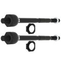 Front Inner Tie Rod End 2 Piece Set Ev800633 For Honda Fit 2009 2014 Adjustable Forged Steel Suspension Kit