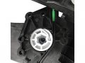 Front Left Driver Side Window Regulator Compatible With 2007-2016 Lincoln Navigator With White Motor Housing