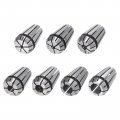 Uxcell 7pcs Er Spring Collet Set 1 16 To 1 4 Chuck For Cnc Machine Lathe Milling