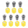 Uxcell 7pcs Er Spring Collet Set 1 16 To 1 4 Chuck For Cnc Machine Lathe Milling