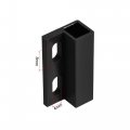 Uxcell Wired Door Contact Window Sensor Nc Surface Mount Magnetic Reed Switch Black 3 Pcs