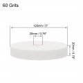 Uxcell 5-inch Bench Grinding Wheels White Aluminum Oxide Wa60 Grits Surface Ceramic Tools