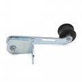 Uxcell 1 Set Universal Chain Tensioner Adjustment Roller Tool With Spring Silver Tone Metal For Motorcycle Scooter