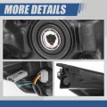 To2502221 Facotry Style Projector Headlights Assembly Compatible With Toyota Highlander 2014-2016 Driver Left Side Chrome