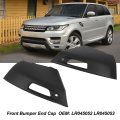 Lr045052 Lr045053 Front Bumper End Cap For Sport L494 2013-2017 Black Design Direct Replacement Installation Clips On The Back