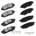 D2076 D1879 Front And Rear Disc Brake Pad Set For Lexus Es250 Es300h Es350 Ux200 Ux250h Ux300h Toyota Avalon Camry C Hr Corolla 
