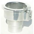 Wn0012 Weld In Radiator Cap Water Neck Aluminum Standard Mount With 1 8 Npt Overflow Port Silver Modern Style 