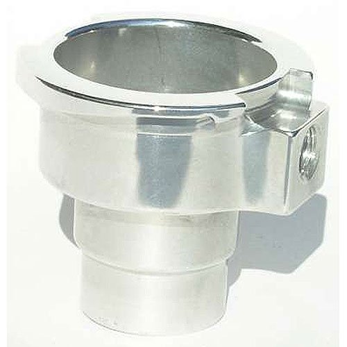 Wn0012 Weld In Radiator Cap Water Neck Aluminum Standard Mount With 1 8 Npt Overflow Port Silver Modern Style