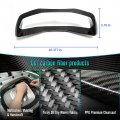 Yipmotiv Car Speedmeter Frame Cover For C8 Corvette 2020 2021 2022 2023 2024 Genuine Carbon Fiber Interior Dash Infortainment