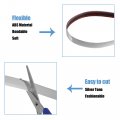 X Autohaux 20mm 9 84ft Automotive Chrome Trim Trim Strip Scratch Proof Protector For Car Truck Rv Side Door Window Bumper