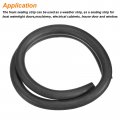 Uxcell Foam Rubber Weather Seal Strip 20mm 0 79 Diameter X 1 Meter 3 28ft Long Round Epdm Solid For Reduce Noise Shock Friction