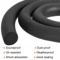 Uxcell Foam Rubber Weather Seal Strip 20mm 0 79 Diameter X 1 Meter 3 28ft Long Round Epdm Solid For Reduce Noise Shock Friction