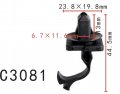 Autobahn88 Interior Windshield Pillar Trim Clip Compatible With Toyota 08-11 Camry Oem 6221733031 Pack Of 20