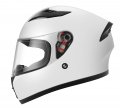 Yema Motorcycle Street Bike Full Face Dot Helmet Ym-832 With Removable Neck Scarf For Men And Women Whitei X-large 