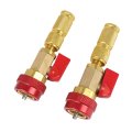 Brass Hvac Valve Core Removal Tool With Inner Diameter 16mm Adjustable Quick Remover Set For R134 R12 Vehicle Car Auto Ac