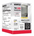 Satco S9400 Par20 Led 2700k 25 Beam Spread Medium Base Light Bulb 7w