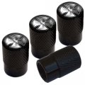 Tricktoppers Vivid Black Anodized Billet Aluminum Tire Wheel Valve Stem Dt Caps For Cars Trucks Trailers Suv S Rv S Motorcycles 