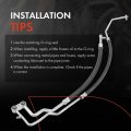 A-premium A C Suction And Discharge Line Hose Assembly Compatible With Dodge Ram Models 1500 2500 3500 Pickup 4000 Ramcharger
