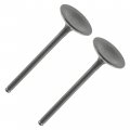 Caltric 2 Exhaust Valves Compatible With Suzuki King Quad 4x4 Atv Part Number 12912-31g00 1291231g00