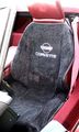 1984-1996 Corvette Seat Black Armour W C4 Logo