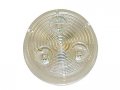Optronics 2-1 2 Round Sealed Led Marker Clearance Light Amber With Clear Lens Mcl57acb Single 